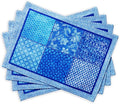Maison d' Hermine Placemats Set of 4 Reusable 100% Cotton | Cloth Place Mats by MaisondHermine