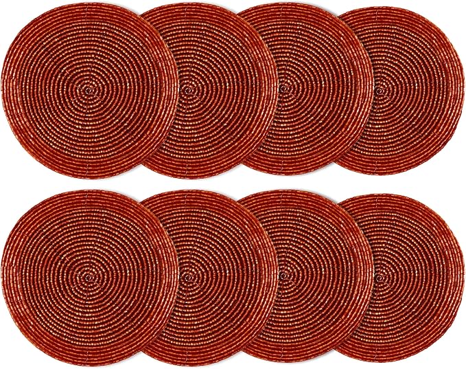 COTTON CRAFT Glitz Handmade Beaded Coaster by COTTONCRAFT