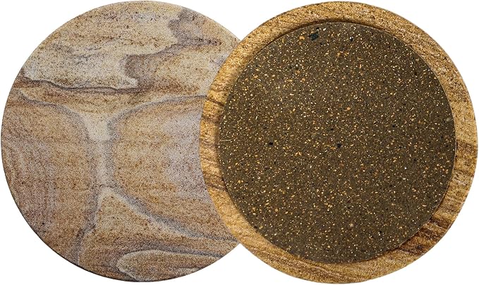 Sandstone Water Absorbent Hand Crafted Round Coasters - Image 7