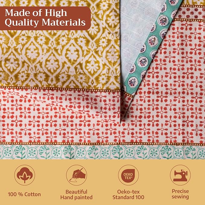 Maison d' Hermine Table Runner 100% Cotton 14.50" x 72" | Table Runners 72 - Image 3