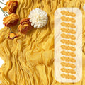 12 Pack Gold Cheesecloth Table Runner 17 x 108 Inch Gauze Table Runner Fabric by Unknown