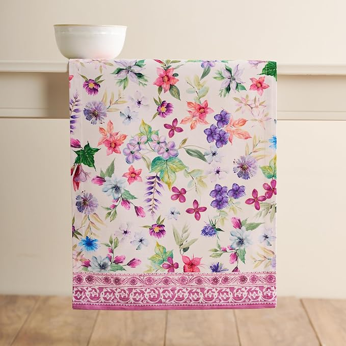 Maison d' Hermine Table Runner 100% Cotton 14.50" x 108" | Table Runners 108 - Image 8