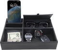 Zcaukya Men's Valet Tray, 5 Compartments, by Zcaukya%7CBringYouHappyTime