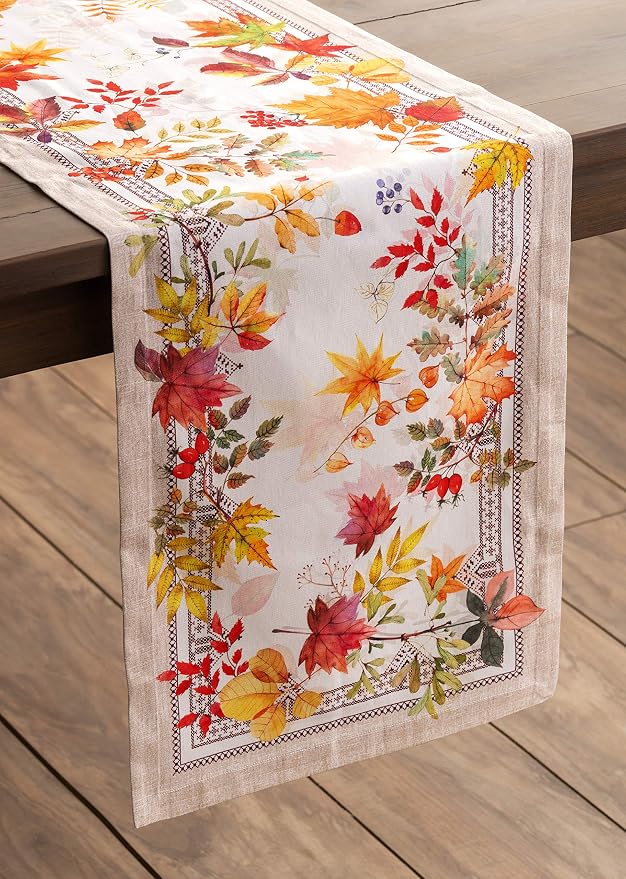 Maison d' Hermine Table Runner 100% Cotton 14.50" x 90" | Table Runners 90 - Image 5