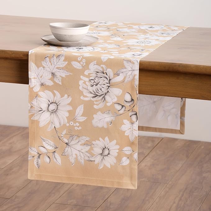 Maison d' Hermine Table Runner 100% Cotton 14.50" x 108" | Table Runners 108 - Image 9