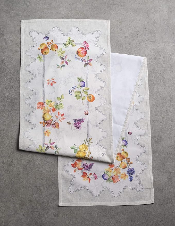 Maison d' Hermine Table Runner 100% Cotton 14.50" x 60" | Table Runners 60 - Image 2