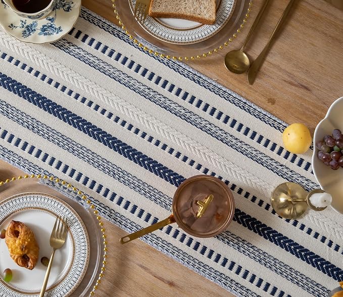 Caflife Boho Table Runner 108 Inchs Long, Dining Room Home Decor - Image 5