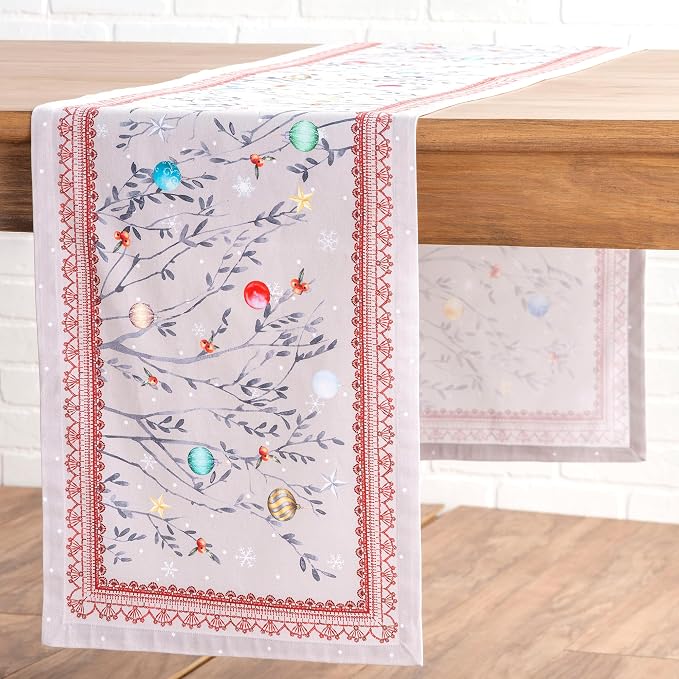 Maison d' Hermine Table Runner 100% Cotton 14.50" x 36" | Table Runners 36 - Image 8
