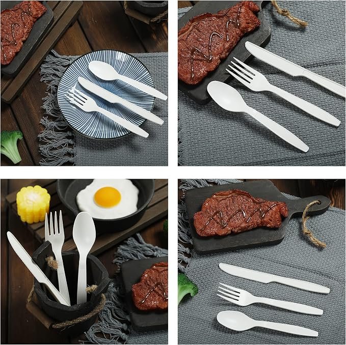 Compostable Knife, 300 Disposable Knives - Image 7