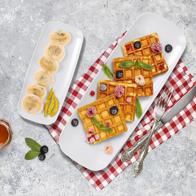 R-kay 4 Pack Plastic Serving Trays - Image 3