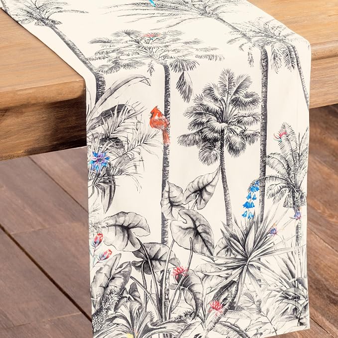 Maison d' Hermine Table Runner 100% Cotton 14.50" x 60" | Table Runners 60 - Image 9
