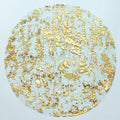Snowkingdom Disposable Gold Placemats Set of 12 Metallic Round 13 Inch Foil by Snowkingdom