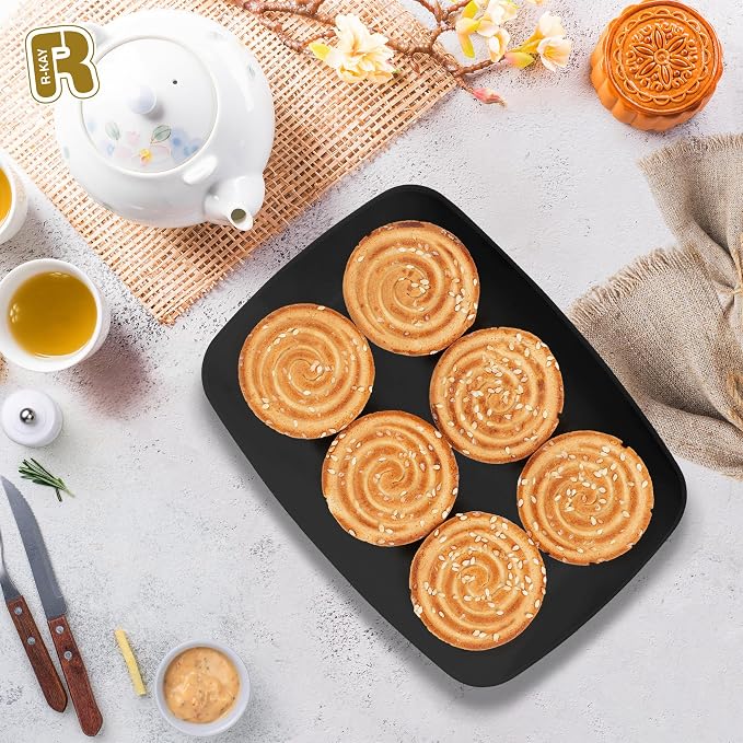 R-kay 6 Pack Plastic Serving Trays - Image 2