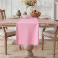 MEANMOY Pink Table Runner 90 Inches Long Waterproof Washable Table Runners | by MEANMOY