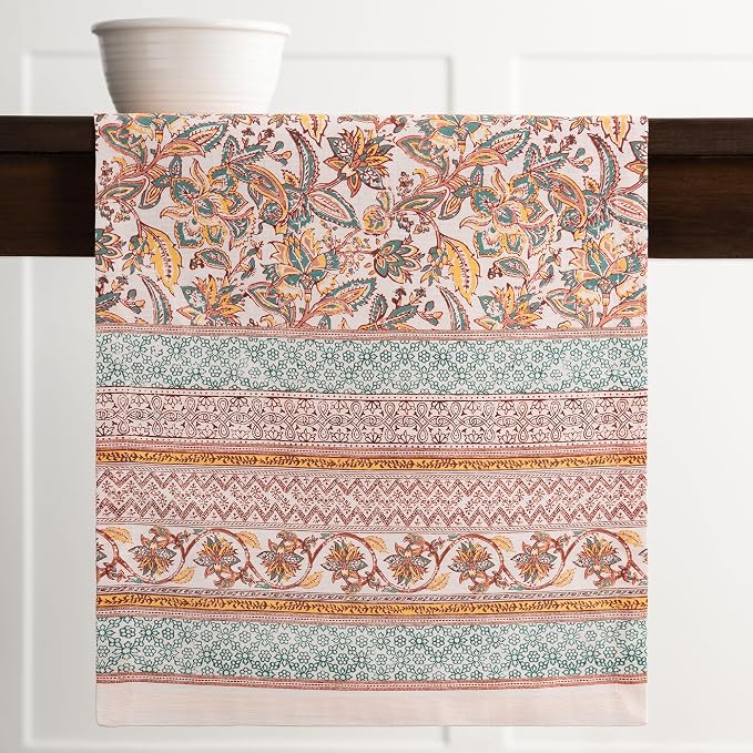 Maison d' Hermine Table Runner 100% Cotton 14.50" x 72" | Table Runners 72 - Image 7