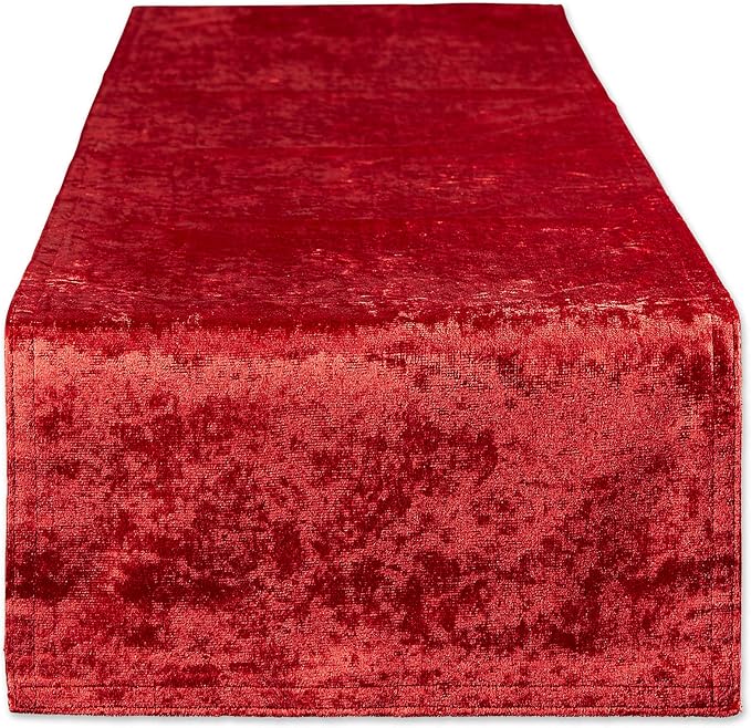 DII Velvet Collection Tabletop, Table Runner by DII