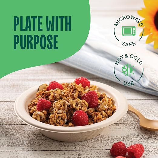 Paper Bowls, 100% Compostable Disposable Soup Bowl - Image 3
