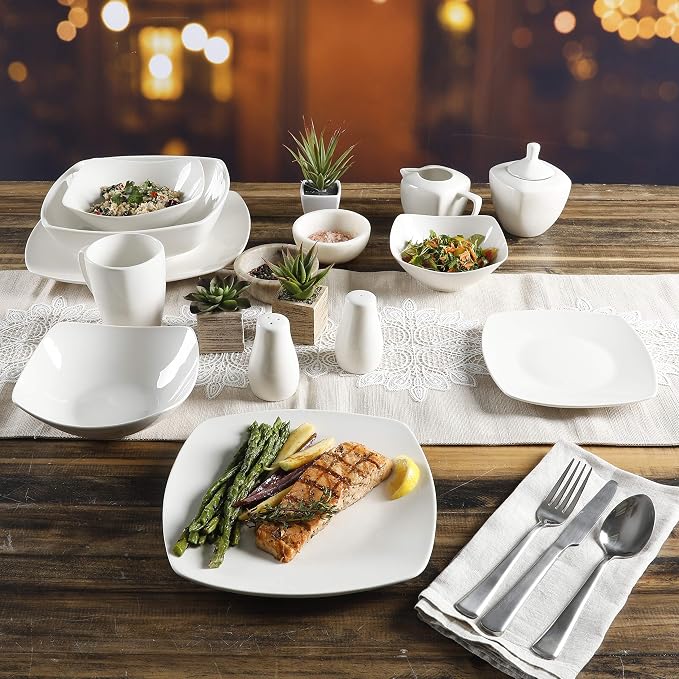 Gibson Home Zen Buffetware 39 Piece Dinnerware Set - Image 5