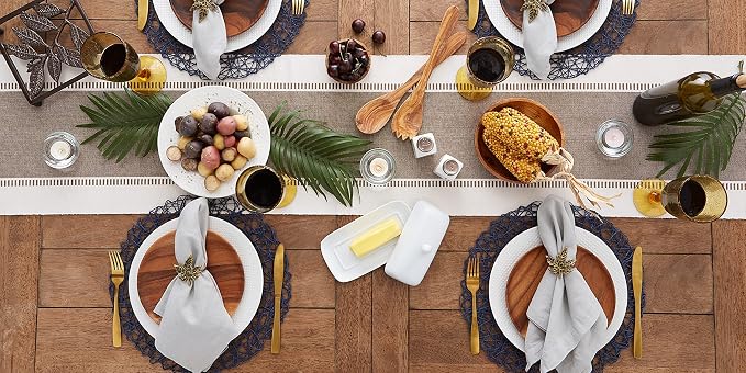 DII Dobby Stripe Table Runner - Image 7
