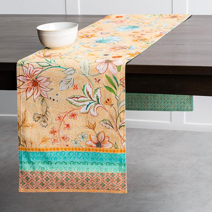 Maison d' Hermine Table Runner 100% Cotton 14.50" x 108" | Table Runners 108 - Image 3