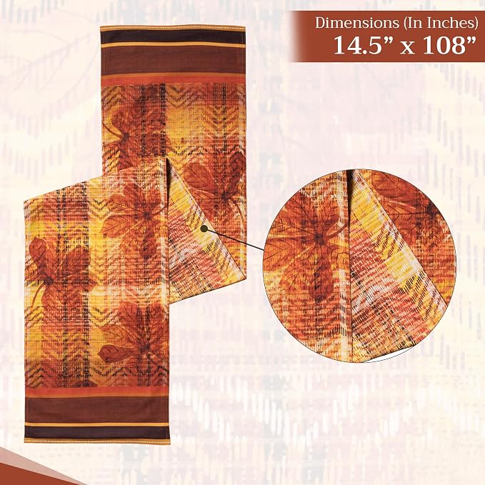 Maison d' Hermine Table Runner 100% Cotton 14.50" x 108" | Table Runners 108 - Image 4