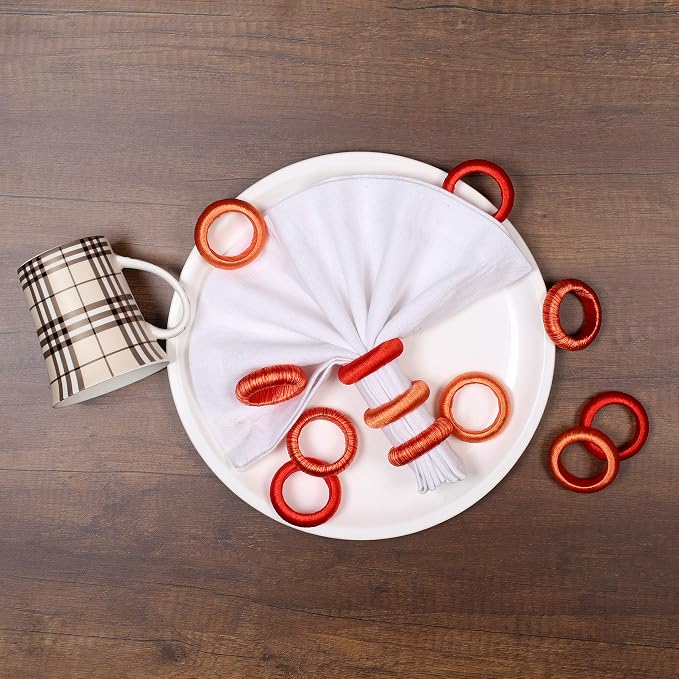 Thread Napkin Ring Set of 24 - Image 2