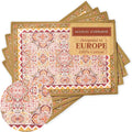 Maison d' Hermine Placemats Set of 4 Reusable 100% Cotton | Cloth Place Mats by MaisondHermine