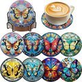 Butterfly Diamond Art Painting Coasters by INCOK