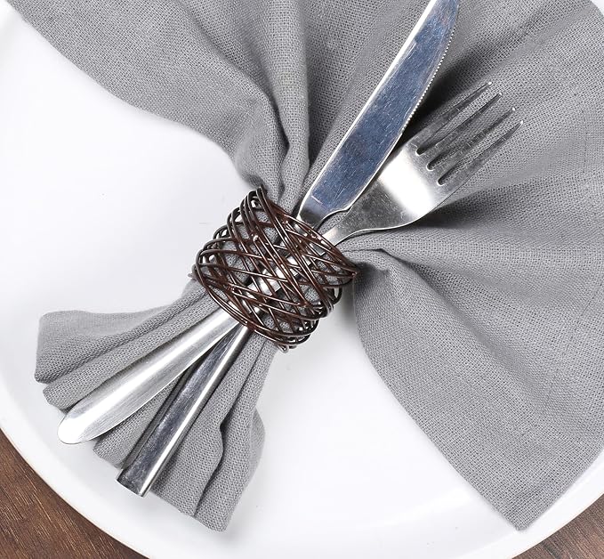 ALPHA Living HOME Heavyduty Napkin Rings - Image 4