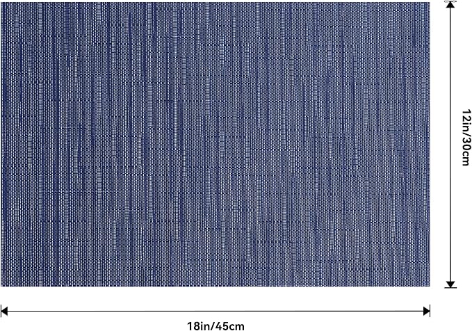 Leetaltree Blue Placemats Set of 12 - Image 9