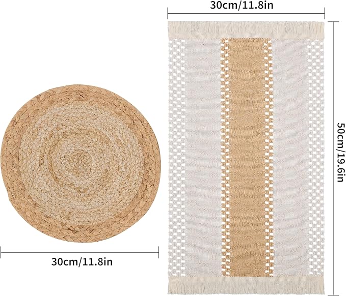 Handmade Boho Placemats Set of 6 - Image 4
