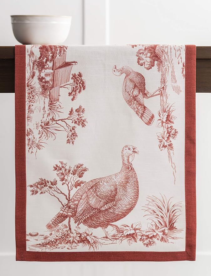Maison d' Hermine Table Runner 100% Cotton 14.50" x 72" | Table Runners 72 - Image 8