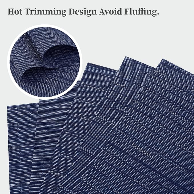 Leetaltree Blue Placemats Set of 8 - Image 5