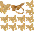 ALPHA Living HOME Basic Butterfly Napkin Ring Collection Decorative, Easter by ALPHALivingHOME