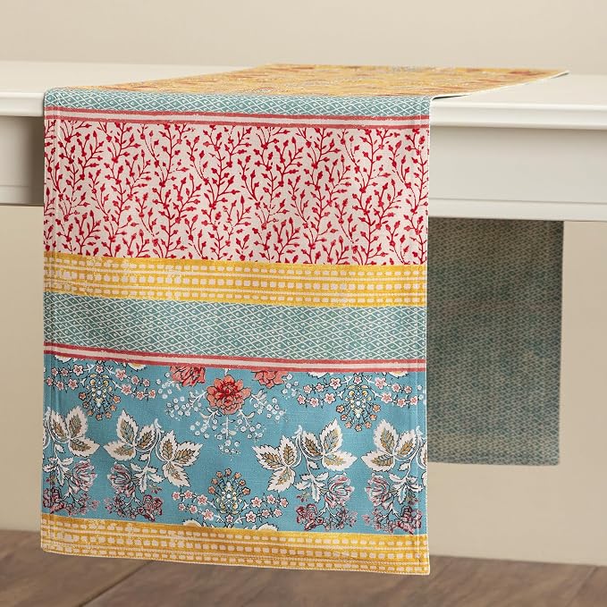 Maison d' Hermine Table Runner 100% Cotton 14.50" x 72" | Table Runners 72 - Image 8