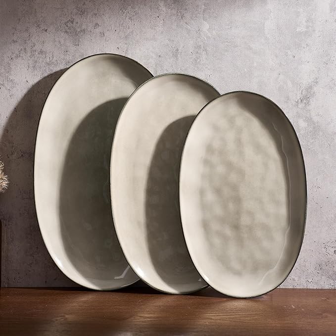 famiware Serving Platters Set of 3 Sizes by Famiware