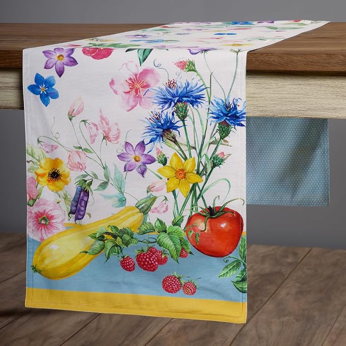 Maison d' Hermine Table Runner 100% Cotton 14.50" x 108" | Table Runners 108 - Image 8
