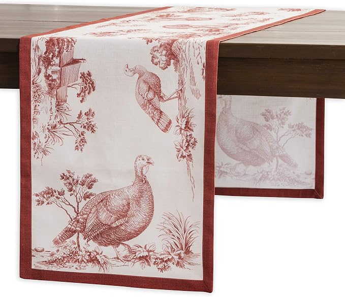 Maison d' Hermine Table Runner 100% Cotton 14.50" x 36" | Table Runners 36 by MaisondHermine