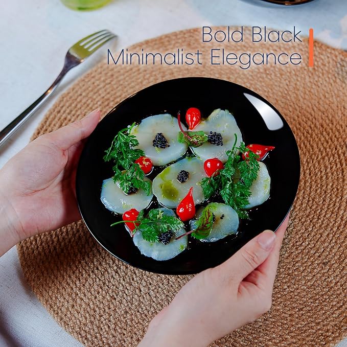 7.5 Inch Appetizer Plate Set of 6, snacks and everyday kitchen use - Image 3
