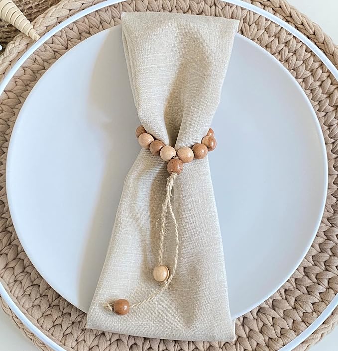 Napkin Rings Set of 6 - Image 5