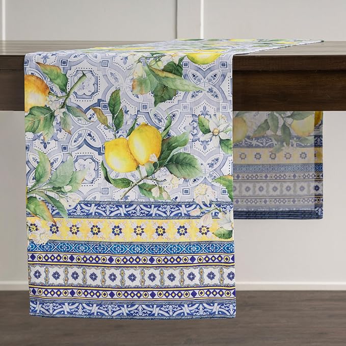 Maison d' Hermine Table Runner 100% Cotton 14.50" x 72" | Table Runners 72 - Image 8