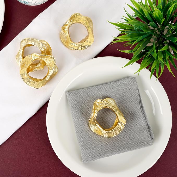 ALPHA Living HOME Modren Napkin Rings - Image 8