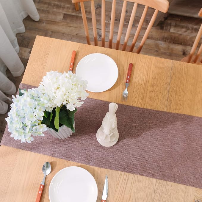 2 Piece Fabric in 1Dining Table Runner 12 x 48 inches Living Room Dinner - Image 5