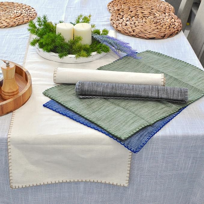 Coffee Table Runner 14 x 36 inch Short Table Runner - Image 9