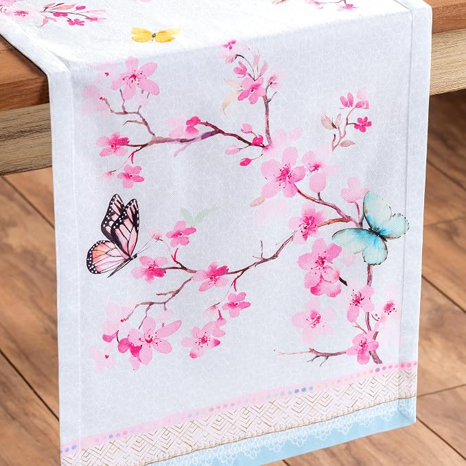 Maison d' Hermine Table Runner 100% Cotton 14.50" x 108" | Table Runners 108 - Image 9
