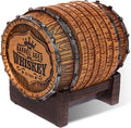 Whiskey Barrel Coaster Set – Handcrafted Whiskey Barrel Decor by CabinObsession