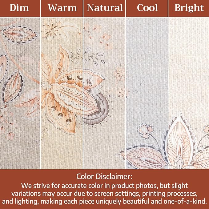 Maison d' Hermine Placemats Set of 4 Reusable 100% Combed Cotton | Cloth Place - Image 9