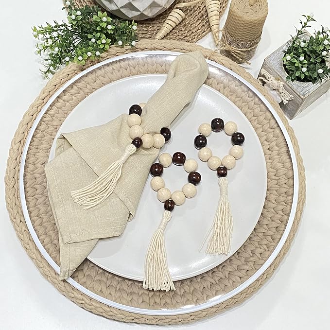 Napkin Rings Set of 6 - Image 4