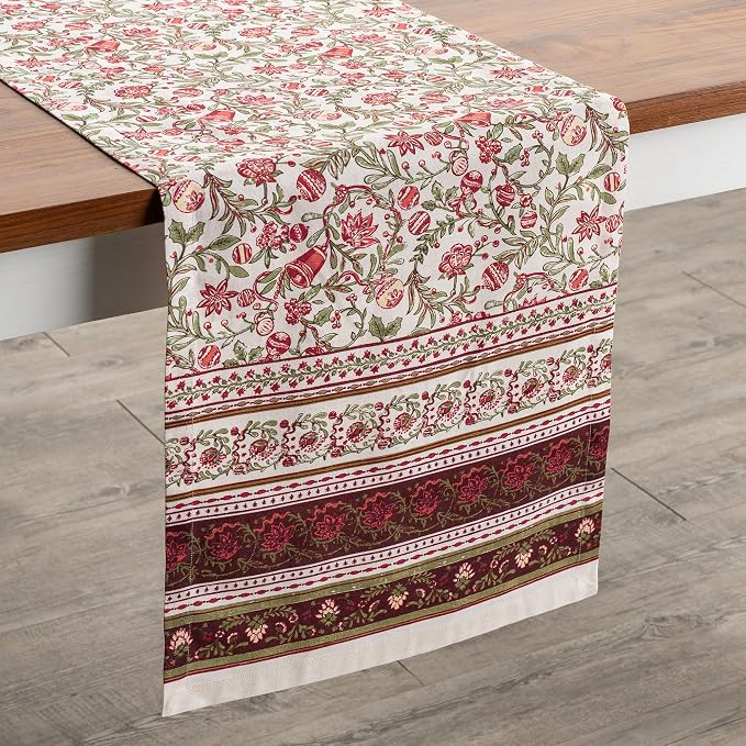 Maison d' Hermine Table Runner 100% Cotton 14.50" x 108" | Table Runners 108 - Image 9