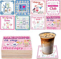 8 Pcs Mahjong Coasters, Mahjong Gifts by CRASHOT